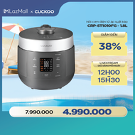Nồi cơm điện tử áp suất kép Cuckoo 1.8L CRP-ST1010FG - Lòng nồi phủ men Xwall độc quyền - Bảng điều 