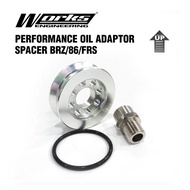 Subaru BRZ / Toyota FT86 / Honda Civic FC Oil Adaptor Spacer - Works Engineering