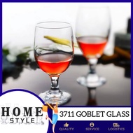 Home Style High Quality 3711 Goblet Glass Glass 6 pieces Set 300ml