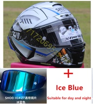Seluruh Wajah SHOEI X14 X-Spirit III YZF-R1M จักรยานกีฬารุ่นพิเศษ X-สิบสี่หมวกกันน็อกรถจักรยานยนต์ J