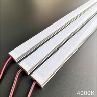 cod 1-28pcs/Lot transparent cover perfil aluminio led cover LED DC12V 5730 SMD 36LEDs led aluminum c