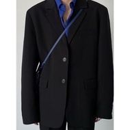 G2000黑色西裝外套男士春季新品 氣質款痞帥寬松版潮流時髦西服男
