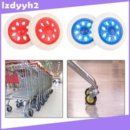 [Lzdyyh2] 2 Pieces Folding Grocery Cart Wheel for Foldable Grocery Cart Shopping Cart
