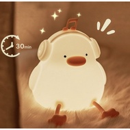 Anystar Silicone Duck Mood Light 1200mAh Timer 3-tier Brightness Control Sleep Light - Cute Duck LED