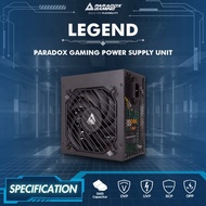 PARADOX GAMING LEGEND 550W | PSU 550W 80+ Bronze Flat Cable