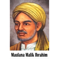Syech Poster Ibrahim's malikMaulana ap310 32*47cm