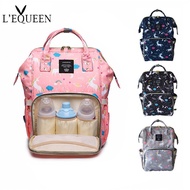 ❤❤❤LEQUEEN Unicorn Diaper Bag Multi-Function Waterproof Travel Backpack Nappy Bags for Baby Care, La