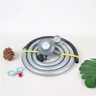 Selang Gas Regulator Miyako RMS-206 M | 1 Set Regulator + Selang 1.8m | Aman & Kuat untuk Kompor Gas