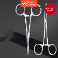 Hemostatic Forceps Medical Stainless Steel Needle Holder Curved Straight Sponge Tissue Suture Forcep