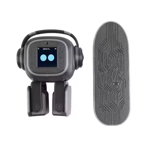 AA60-EMO AI Robot Multilingual Smart Chat Interactive Assistant, Dancing Robot Desktop Companion