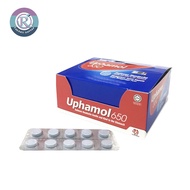 [Ready Stock] Uphamol (Paracetamol) 650mg Tablet