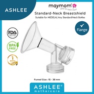 Maymom Standard Neck Breastshield Flange | All Narrow-neck Bottle (Funnel size 15mm to 36mm)