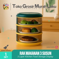 3-Tier Food Rack 3-Tier Food Storage Rack