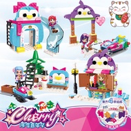 Lễ Hội Mùa Đông Của Các Bạn Gái Friends Đồ Chơi Ghép Hình Lắp Ghép Thông Minh Lego Enlighten Qman MO