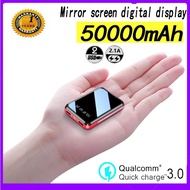 ready stock original mini powerbank 50000mah powerbank  digital screen display fast charging powerba