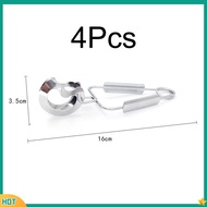 【xkky】 Escargot  for Snail Tongs 4pcs Stainless Steel Kitchen Food Tongs Escargot Clips