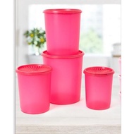 deco canister set isi 4 / toples tupperware/ deco canister tupperware