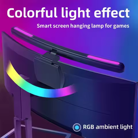 Curved Screen Monitor Laptop Screen Light Bar No flash frequency eyes-care Colorful atmosphere lamp 