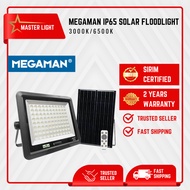 (SIRIM) MEGAMAN LED SOLAR FLOODLIGHT 100W 200W 400W 600W IP65 OUTDOOR SOLAR FLOODLIGHT