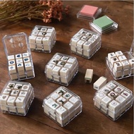 Japan Beverly Handbook Mini Seal Itinerary Icon Animal Stationery Black Tea Schedule Plan