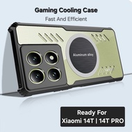 Xiaomi 14T Case 14T Pro Gaming Cooling Cover Case