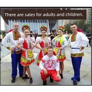 cosplay costume adult costume <[CDATA[Russian Ethnic New Style Dance Costume]]>