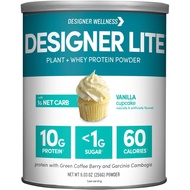 Designer Wellness, Designer Lite, Low Calorie Natural Protein, Prebiotic Fiber, Key Vitamins & Miner
