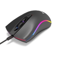 BAJEAL D1 Wired Gaming 4D Mouse Gaming Light Computer Notebook USB Mouse UANW
