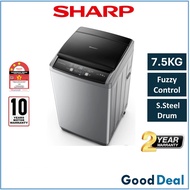 Sharp ES721X 7.5KG / ES821X 8.5KG / ES921X 9.5KG Fully Auto Washing Machine Mesin Basuh