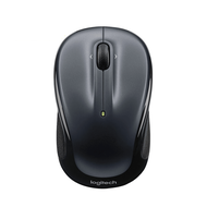 Chuột không dây M325s, Tay cầm thoải mái, Màu đen, Chuột văn phòng USB di động yên tĩnh cho máy Mac,