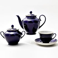 Lomonosov Porcelain Tea Set Spring Night 6/14