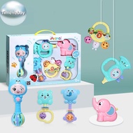 TimeHebay 1/7PCS Newborn Sensory Teether Baby Development Games Baby Rattles Toys Educational Infant