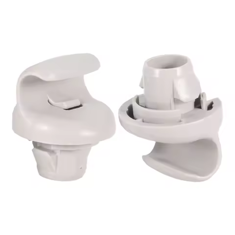 2Pcs Sun Visor Bracket Clips 96409BC402 for Nissan Qashqai J10 2007-2013 Nissan Dualis 2007-2014 Sun