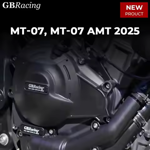 GBRacing For MT-07 Secondary Engine Cover SET 2025 - MT-07, MT-07 AMT 2025-Ténéré 700, 700 Rally 202