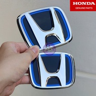H ฟ้า โลโก้ / logo H hybrid e:HEV Honda Jazz / City / Civic / Accord / HRV แท้ตรงรุ่น100% ขาตรงรู ขน