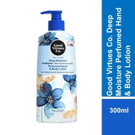 GVC Deep Moisture Perfumed Hand & Body Lotion - Panthenol + Bio-Fermented HA 300ml
