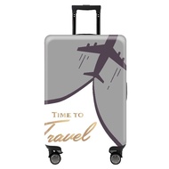 60/77/97cm Luggage Protective Cover Checked Shock-resistant Anti-dust Cover All-Inclusive Wedding Lu