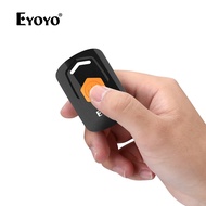 Eyoyo Mini 2D QR 1D Bluetooth Barcode Scanner with Bluetooth &  2.4G Wireless & USB Wired 3 Connecti