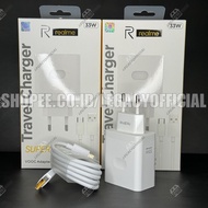REALME 33W Charger 45W/ 65W/ 67W/ 80W Original 100% SUPER VOOC SUPERDART Fast Charging Type C Charge