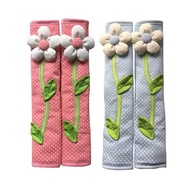 2pcs Pastoral Flower Hot Sale Polka Dot Flash Deals Door Refrigerator Handle Cover Fridge Door