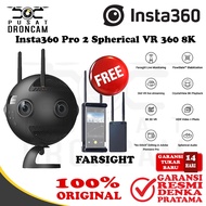 Insta360 Pro II + Farsight / Insta 360 Pro 2 Spherical VR 360 8K Camera - Original