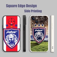 Casing For Redmi 9A 9C Note 8 10 10s NFC Johor jdt blue logo DJM02 Phone Case Square Edge