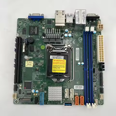 X11SCL-IF For Supermicro Server Mini-ITX Motherboard Intel C242 LGA-1151 DDR4 Support 8th/9th Genera