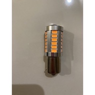1156 signal car led bulb orange 33smd