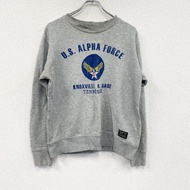 ALPHA INDUSTRIES INC. 灰色運動衫/毛衣，M碼，古著
