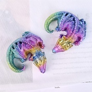 Best Wholesale Products Energy Crystal Craft Bismuth Dragon Carving Ornament for Home Decoration