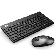 wireless keyboard ipad keyboard Fude 1500 Wireless Keyboard Mouse Set Game Office Household Lightwei