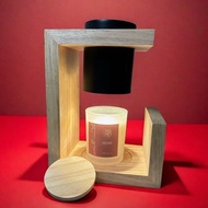 北歐實木時尚融蠟燈 附1個備用燈泡