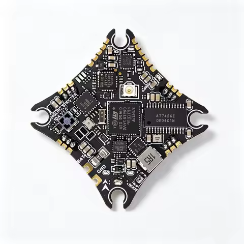 5-in-1 HGLRC SPECTER 10A ELRS AIO FC, 1-2S F411 Flight Controller with 400mW 5.8G VTX SPI ELRS Recei