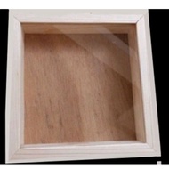 3D photo frame made of acrylic and back PPN mdf size 30X30X9cm UK outside